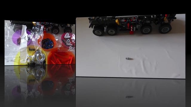 Building Lego 42043 Mercedes Benz Arocs смотреть онлайн