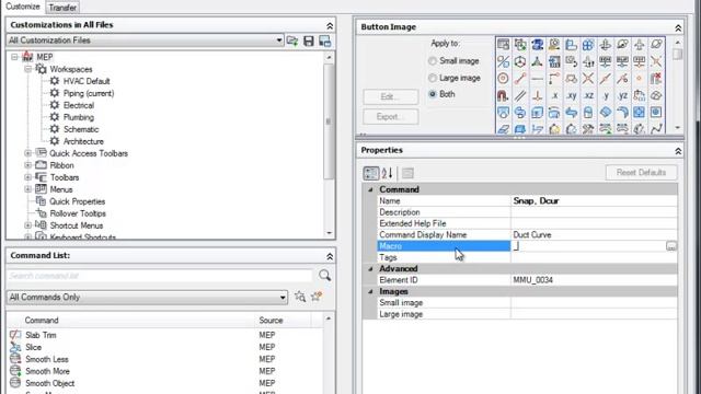 Adding duct cuve and duct connector snaps to the right-click menu in AutoCAD MEP смотреть онлайн