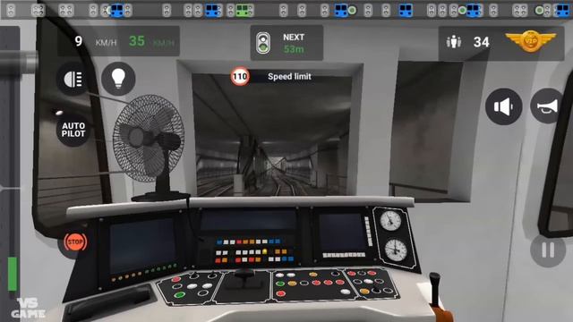 New Train 81-765 Subway Simulator 3D NEW UPDATE Android Gameplay смотреть онлайн