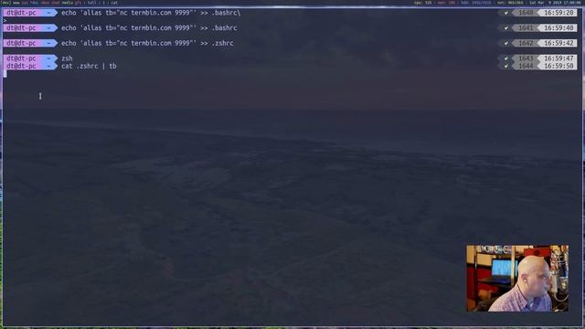 A Command Line Pastebin and a Terminal Session Recorder - Termbin & Asciinema смотреть онлайн