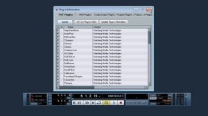 Cubase 5, прописываем путь к VST инструментам Guitar rig 5