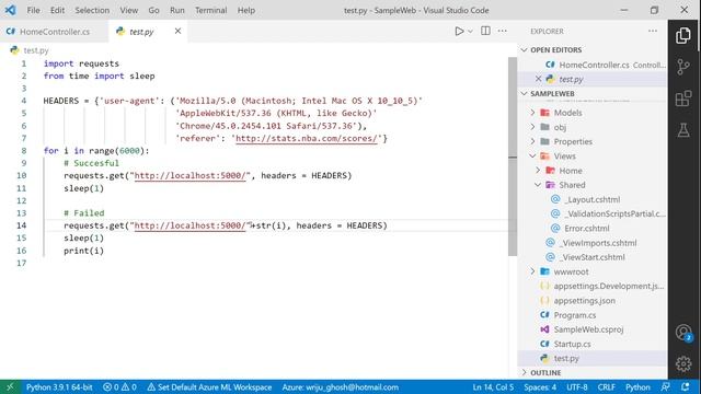Azure Application Insights Using SDK for ASP.Net Core смотреть онлайн