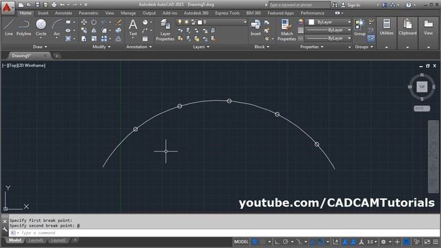 AutoCAD Divide Arc into Specific Length | How to Divide Arc in AutoCAD смотреть онлайн