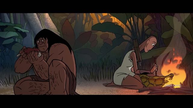 Mira Cooks For Spear And Fang | Genndy Tartakovsky's Primal | Adult Swim