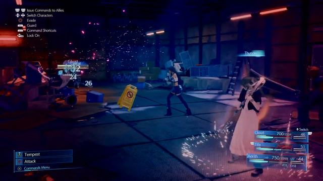 Final Fantasy 7 Remake Gameplay| Ghoul Boss Fight | Train Station смотреть онлайн