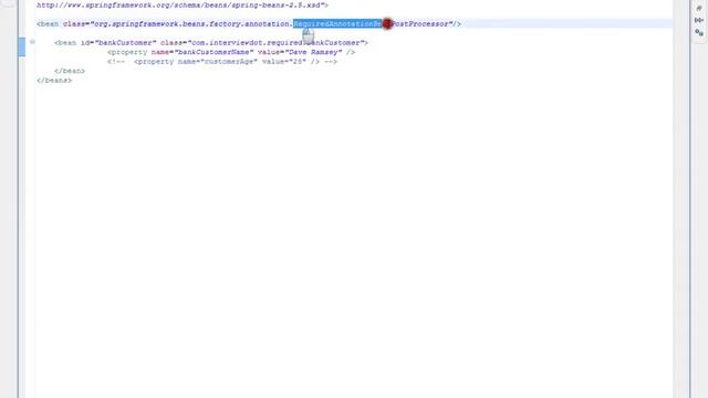 @REQUIRED ANNOTATION IN SPRING FRAMEWORK INTERVIEW смотреть онлайн