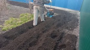 ВСПАШКА ЗЕМЛИ МОТО КУЛЬТИВАТОРОМ НЕВА МК-80Р-C3,5 ROBIN-SUBARU EY15