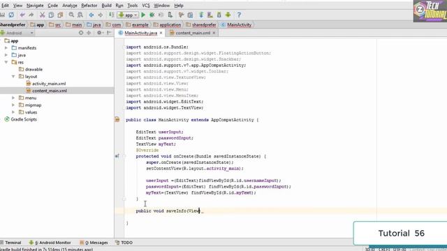 Shared Preferences in Android Studio | Saving data using shared preferences in Android App смотреть онлайн