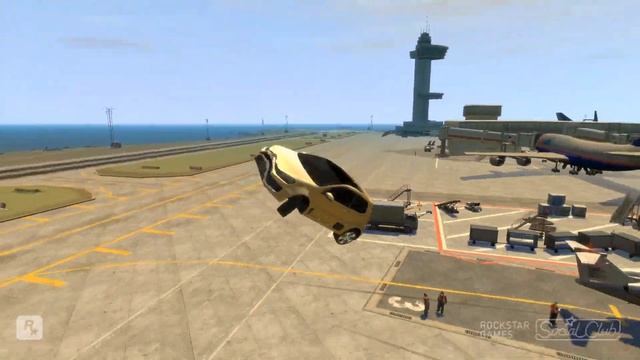 GTA 4 IV PC VW GOLF W12-650 CRASH TESTING 1080p HD смотреть онлайн