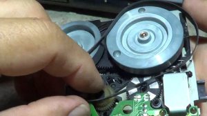 кассетная дека technics 575 лентопротяжный механизм (часть2).