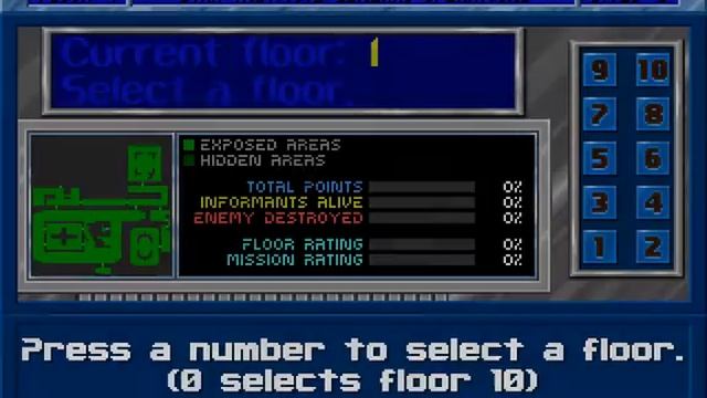 Blake Stone : Aliens of gold (Dos game 1993) смотреть онлайн