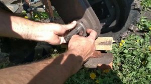 Установка сальника редуктора  мотоблока Хускварна tf338/ вейма 900m 3