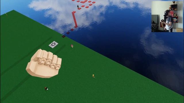 BECOMING A GIANT in ROBLOX VR HANDS! смотреть онлайн