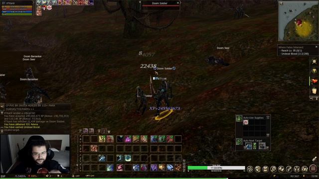 Lineage 2 NA - Titan Gameplay #3 (Conhecendo as Skills) Pegando Level 95 com Tyrr Warrior | Chronos смотреть онлайн