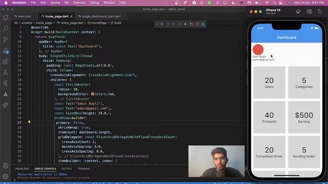E Commerce Admin Panel Part 1 Flutter смотреть онлайн
