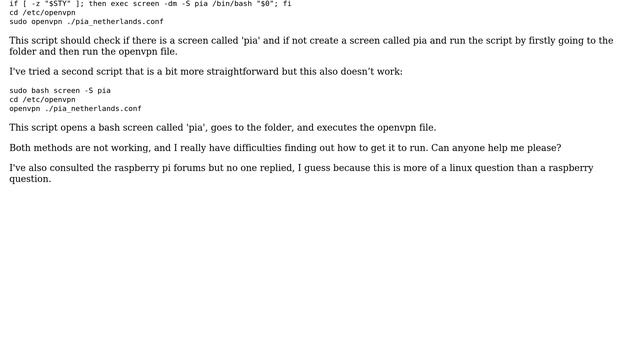 Unix & Linux: Run script using 'screen' with sudo privileges смотреть онлайн