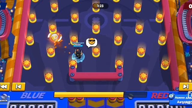 ТРИКШОТ НА КАРТЕ ПИНГ-ПОНГ В БРАВЛ СТАРС! BRAWL STARS смотреть онлайн