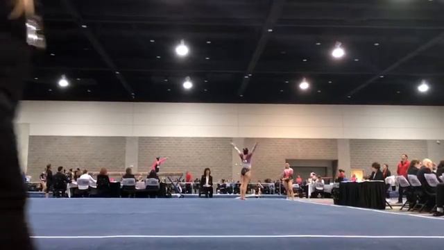 Maya Kraus - FLOOR - 2018 Level 10 Region 6 Championships смотреть онлайн