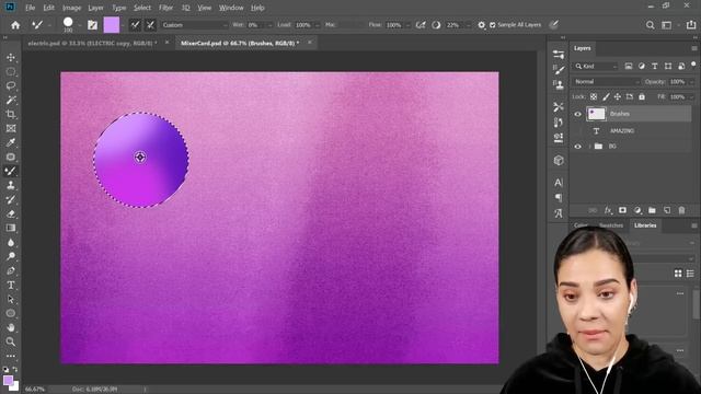 Photoshop Daily Creative Challenge - Mixer Brush | Adobe Creative Cloud смотреть онлайн