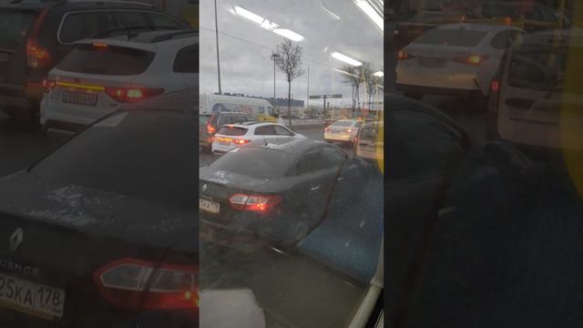 Пробки в Санкт-Петербурге