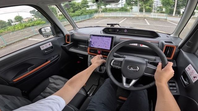 2022 Daihatsu Tanto Fun Cross - Test Drive - POV with Binaural Audio смотреть онлайн