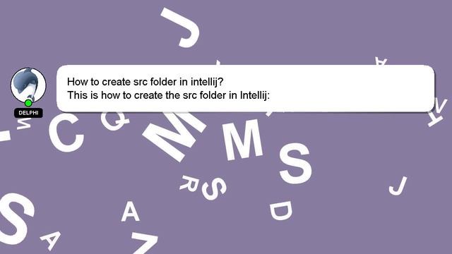 How to create src folder in intellij? смотреть онлайн