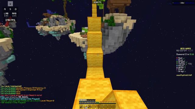 1211 FPS Keyboard + Mouse Sounds ASMR | Hypixel Bedwars смотреть онлайн