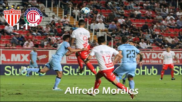 Necaxa 1 Toluca 1 Alfredo Morales AP19 смотреть онлайн