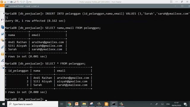 Membuat Database Penjualan #3 - MySQL смотреть онлайн
