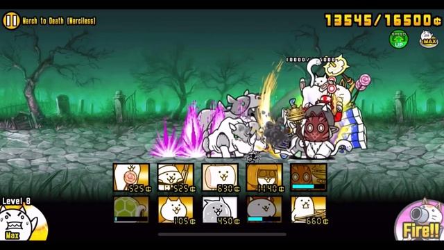 The battle cats-March to death no critter no gacha смотреть онлайн