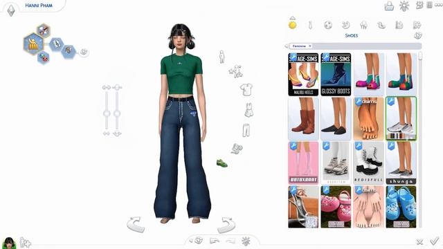 NEWJEANS HANNI ?✨ || The Sims 4 : CAS (+FULL CC LIST) смотреть онлайн