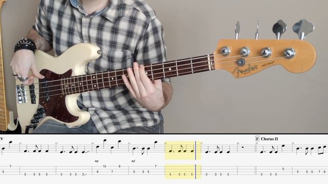 Måneskin - VALENTINE // Bass Cover // Play Along Tabs and Notation смотреть онлайн