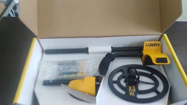 Металлоискатель Garrett ACE 250. Новый лот в магазине 