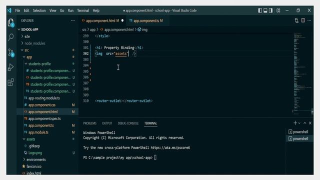 Angular Property Binding in Tamil Part -7 смотреть онлайн