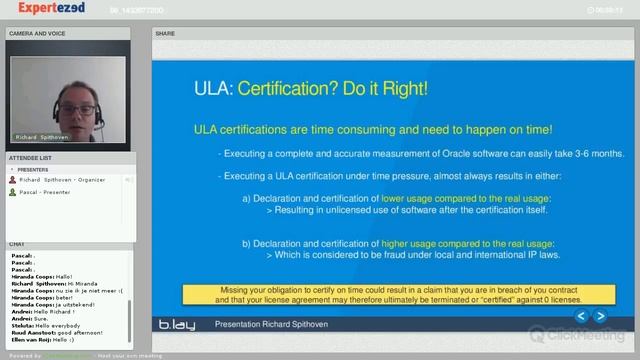 B.lay Webinar: Oracle Unlimited License Agreements - Not that unlimited?! смотреть онлайн