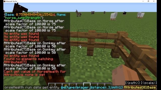 How to Check Horse Stats with Commands in 1.14 and 1.15 смотреть онлайн