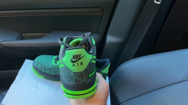 Nike Air Force 1 React Najia Green shoes смотреть онлайн