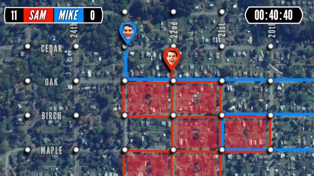 Dots and Boxes Game In Real Life (Running Challenge) смотреть онлайн