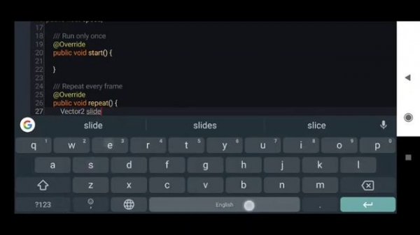 Joystick | Android game engine | It's magic engine