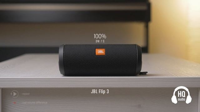 JBL Flip 3 Stealth Edition SE vs JBL Flip 3 - sound test смотреть онлайн