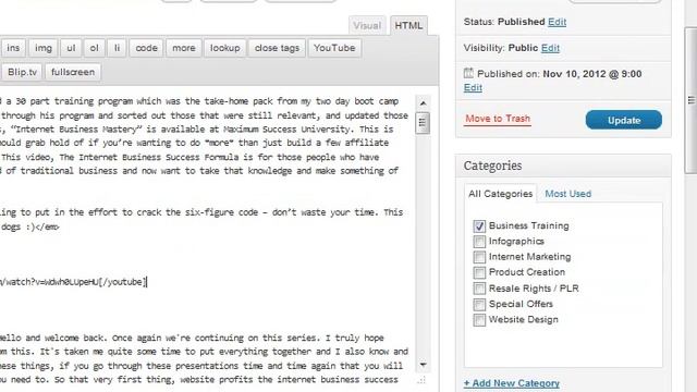 How to Add Youtube Video to Wordpress 3.4+ смотреть онлайн