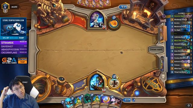 Hearthstone: Asian Guy Plays Cards And Doesn't Know What They Do (Control Shaman) смотреть онлайн