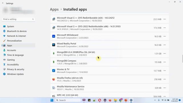 How to uninstall MongoDB 6 & MongoDB Compass on Windows 11? | MongoDB Tutorial for Beginners смотреть онлайн