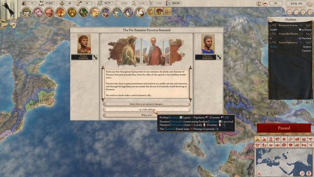 Let's Play Imperator: Rome (v1.2) - EPIRUS 1 - War for Corfu смотреть онлайн