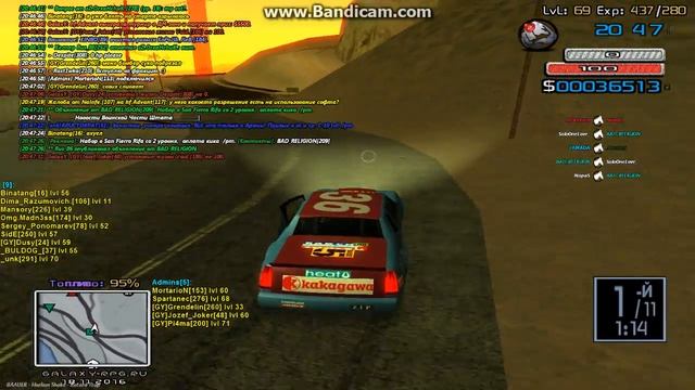 гонка /joinr. [GY]Grendelin и Binatang бомбят на меня :D (galaxy-rpg) смотреть онлайн