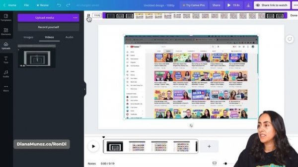 How to RECORD your Computer SCREEN with Canva [FREE]