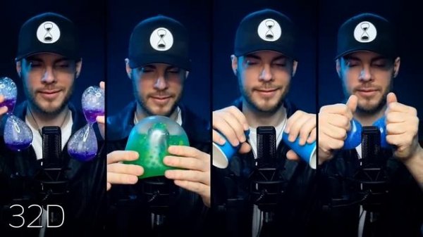 ASMR Sleep Hack! 8D to 32D Triggers for Instant Sleep! 360° Tingles for Deep Relaxation