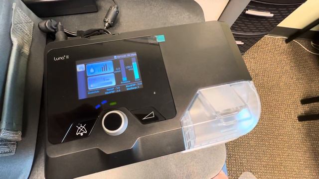 3B Luna II Auto CPAP Humidifier Settings смотреть онлайн