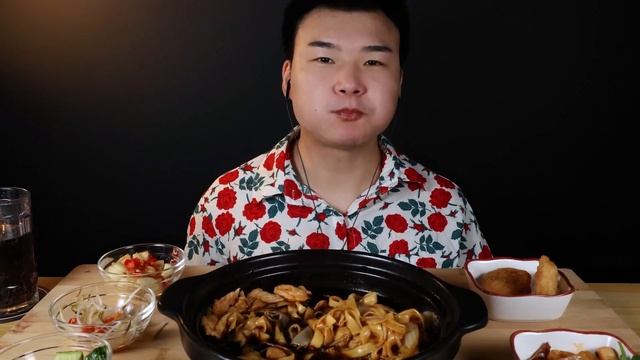 Mukbang)SUB/Yancy Eat/large Bowl Of Noodles/ASMR Eating Sounds