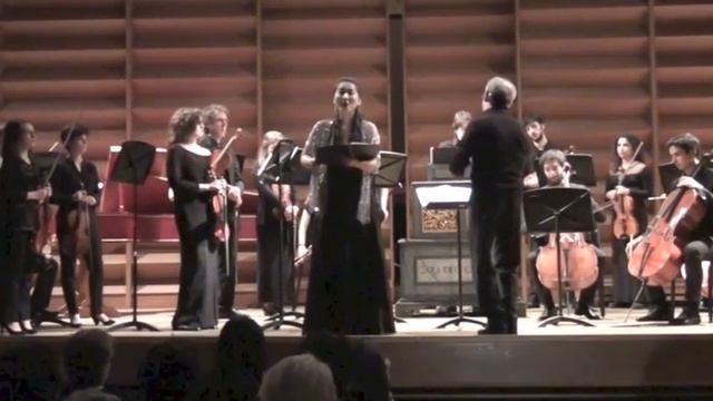 Soprano Yue Wu sings "Jauchzet Gott in allen Landen" by Bach - Conductor P. Zejfart - Trumpet J. Pi смотреть онлайн